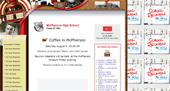 Desktop Screenshot of mcpherson61.com