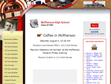 Tablet Screenshot of mcpherson61.com